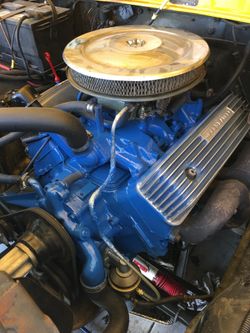 Ford Y-Block 292 V8 (running)