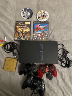 Sony PlayStation 2 Console Bundle with Games and Controllers