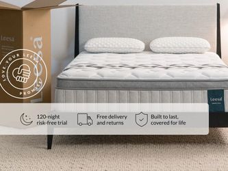 NEW Sealed Leesa Legend Chill Hybrid Queen Mattress — Unopened Box