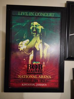 Bob Marley Framed.