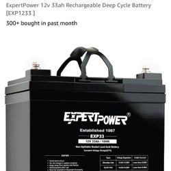 3 New Batteries —- Trolling Motor Batteries - 12 Volt Deep Cycle Rechargeable Batteries $150