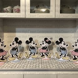 Mickey And Minnie Centerpieces