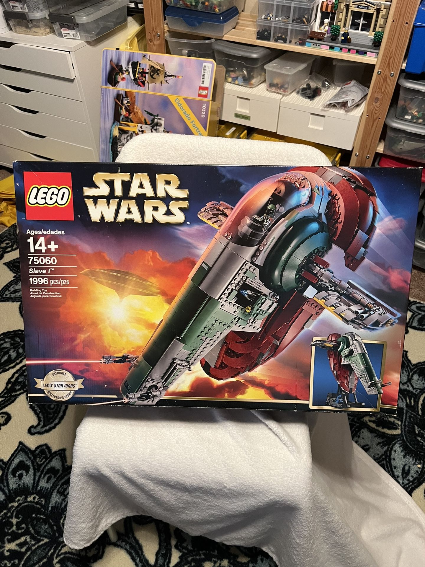 Lego Star Wars UCS Slave 1 75060 Sealed $500.00