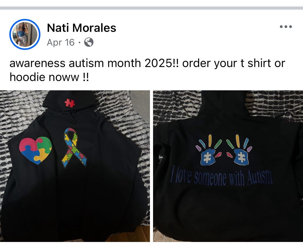 Autism Awareness Black Hoodies