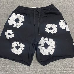 Black Denim tears shorts