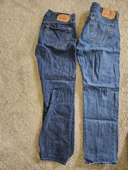 2 Pairs Men's Levi's Jeans, 34 X 32