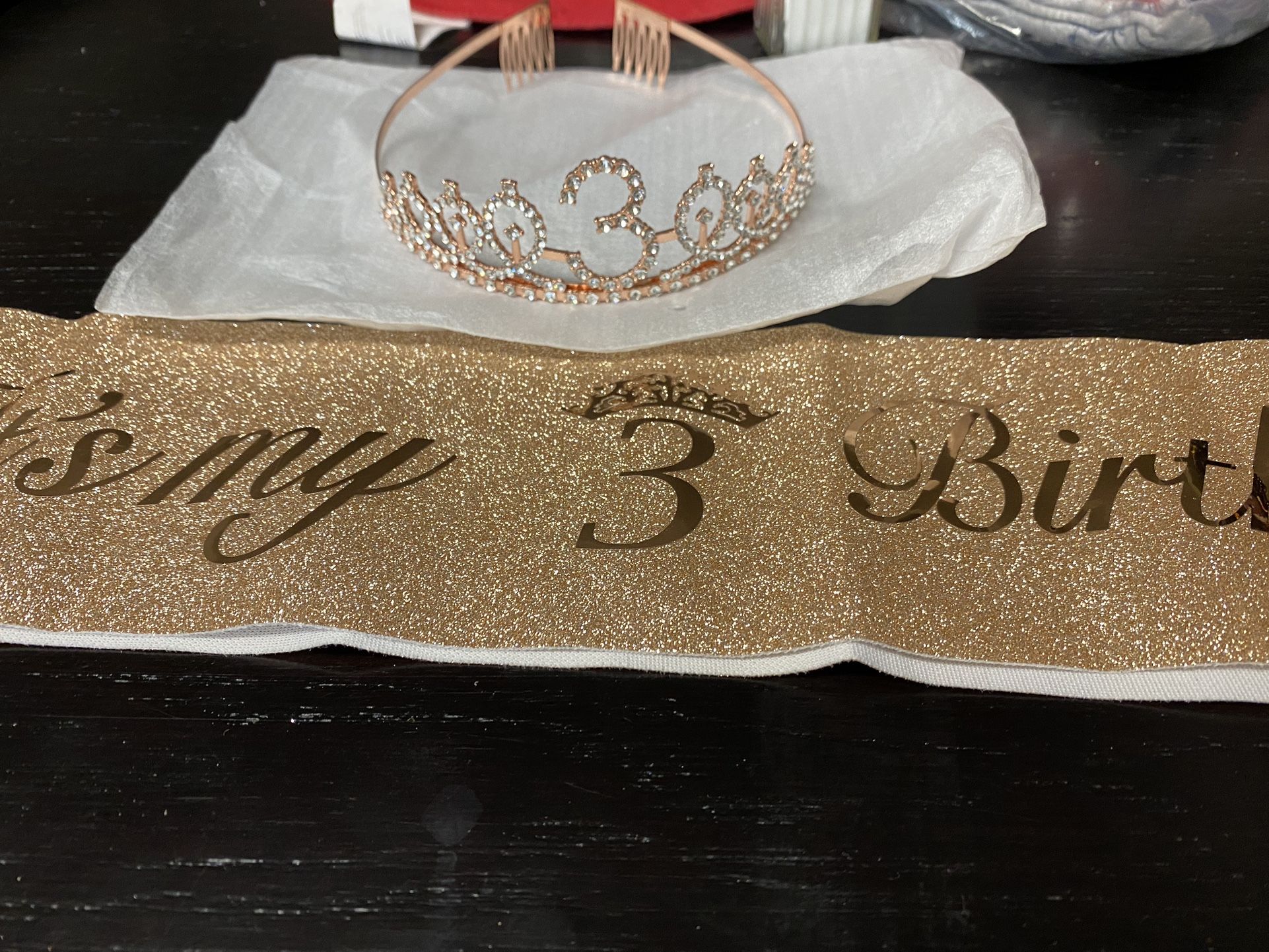 Birthday Crowns With Banners
