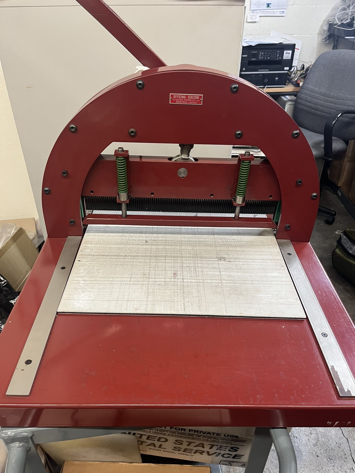 Fabric Swatch Cutter 16” Made In Italy