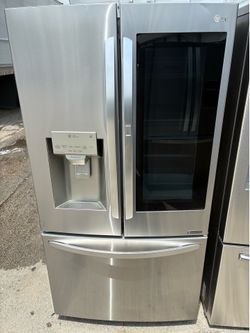 REFRIGERATOR LG 36” with glass