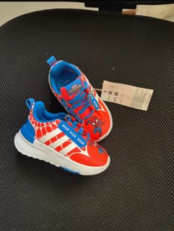 Adidas Toddler Spider-Man  shoes size 5C