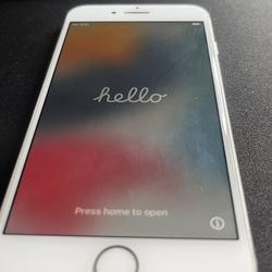 iPhone 8, Silver, With Case