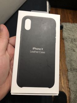 iPhone X Apple Leather