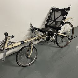 Comfortable Recumbent Bike – Great for Long Beach Path Rides