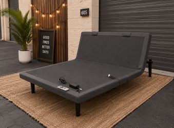 Queen Adjustable Electric Bed Base With Remote – Works Great