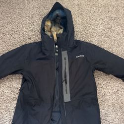 Men’s small quicksilver Ski jacket-Redlands Pick Up