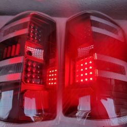 14-19 Chevrolet Silverado LED Taillights Luces Traseras Calaveras Focos Luces