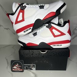 Brand New Jordan 4 Red Cement Size 12M