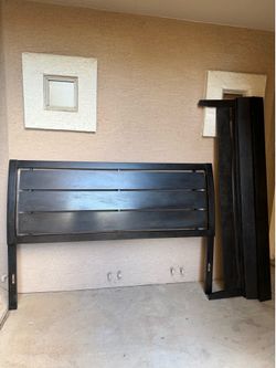 King Black Bed Frame