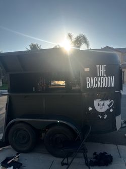 Mobile coffee trailer