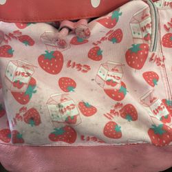 Strawberry Kawaii Backpack