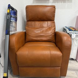 Small Recliner Massage Remote Burnt Orange Charging Port