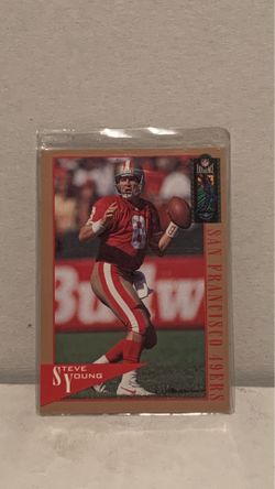 Steve young football card