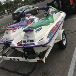 ‘94 Sea doo Bombardier GTX,  Bombardier Spi.