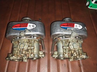 Porsche split shaft solex p11-4 dual carburetors $300
