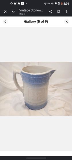 Circa-1920s pitcher