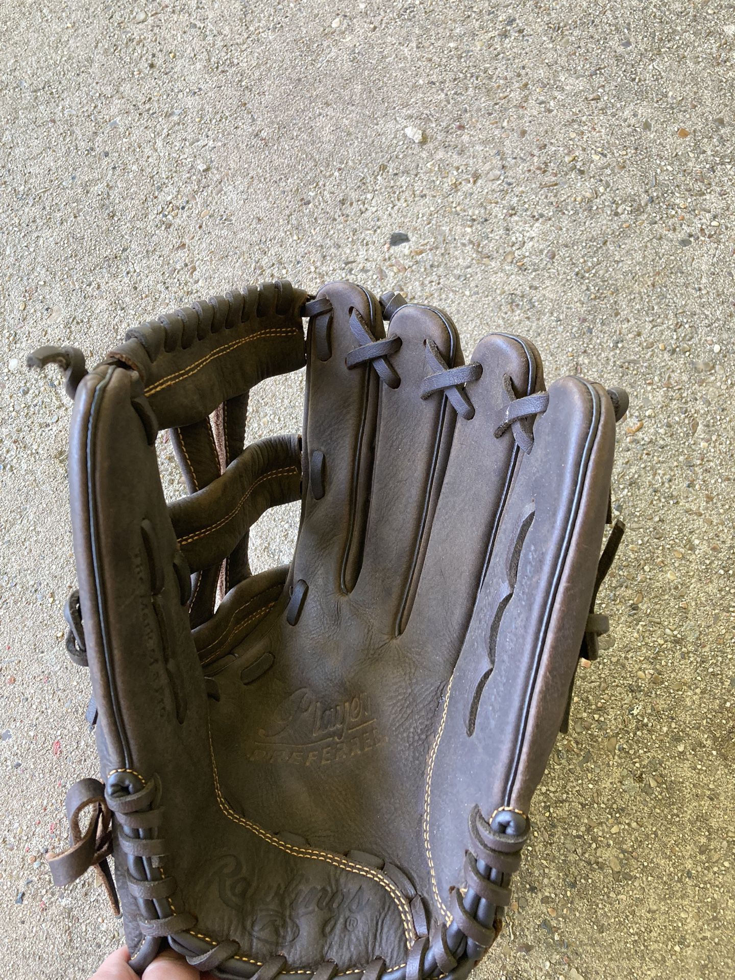 Rawlings Baseball Glove And Ball