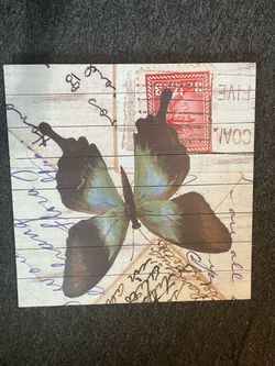 Decorative butterfly wall art