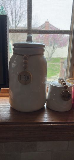 Decorative glass jars