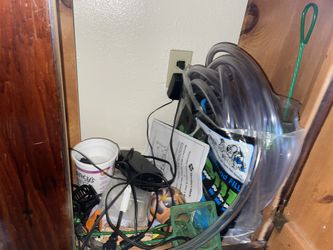 aquarium for fish /pesera with accessories