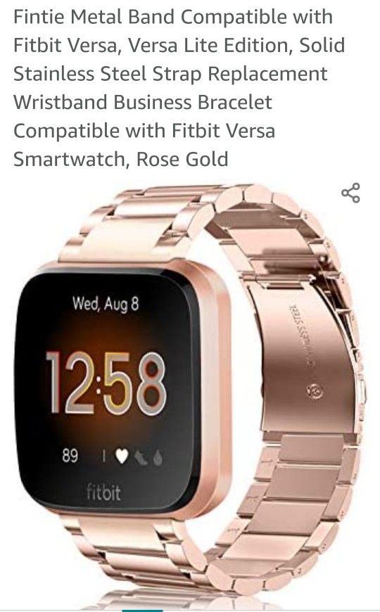 Fintie Metal Band For Fitbit Versa