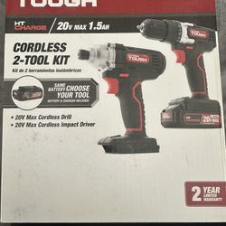 Hyper Tough Cordless 2 Tool Kit