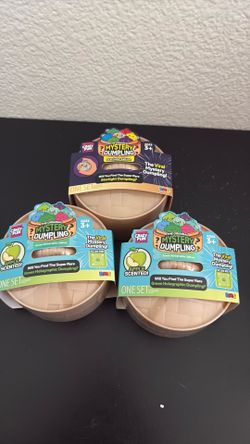 The viral mystery dumpling  starlight edition and green holographic edition