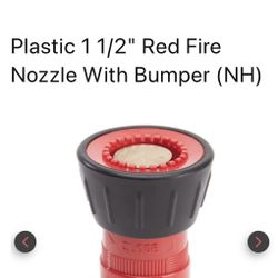 1-1/2” NST POLYCARBONATE fire nozzle