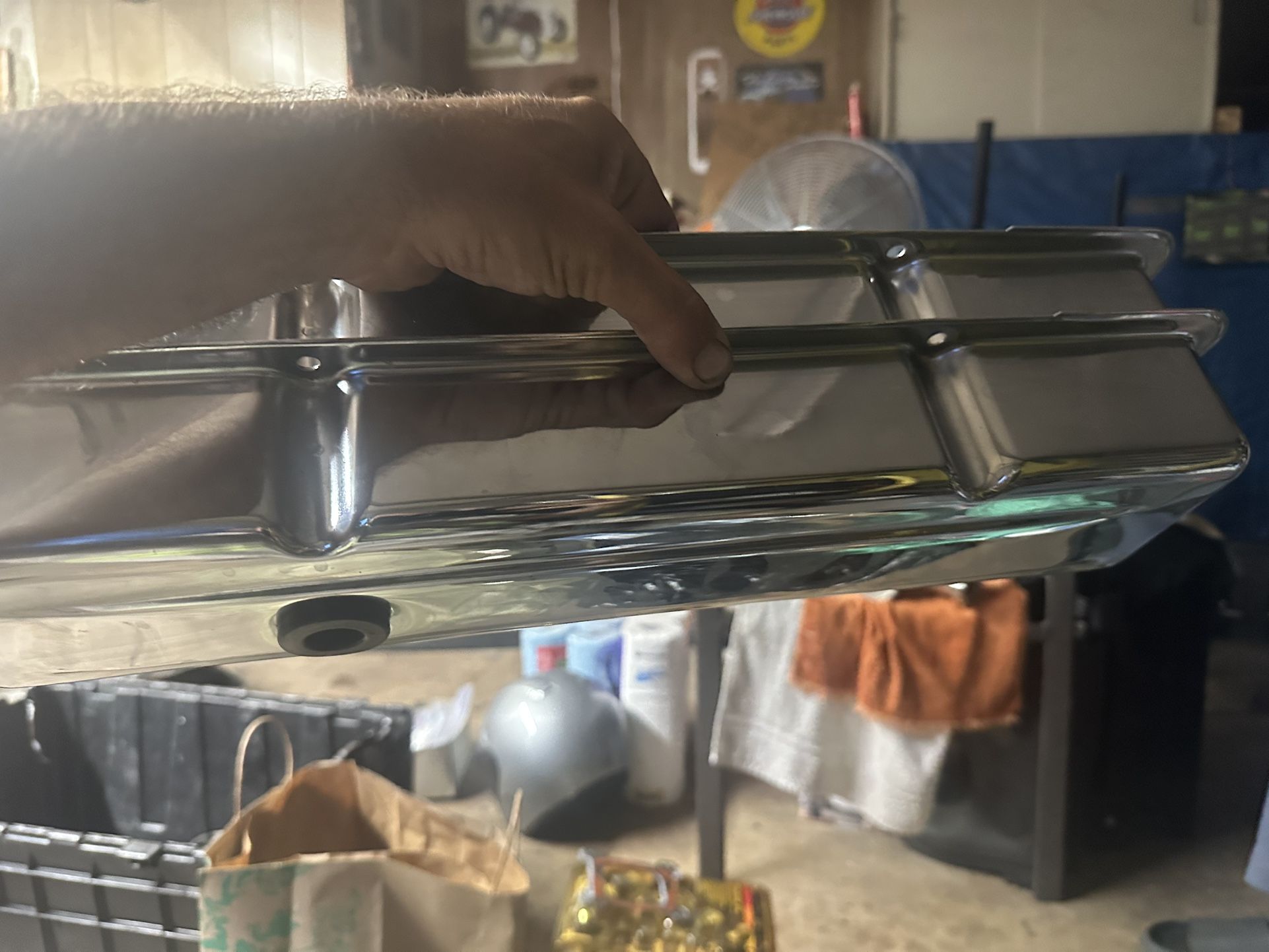 Small Block Chevy Chrome Valve Covers