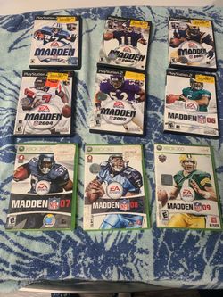 Madden NFL 2001-2009 bundle