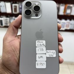 iPhone 15 Pro Max 1Tb Factory Unlocked 