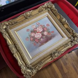 Original Peter Cox Painting On Canvas