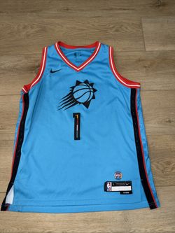Authentic Nike #1 Devin Booker Phoenix Suns 22-23 City Edition Large NBA Jersey