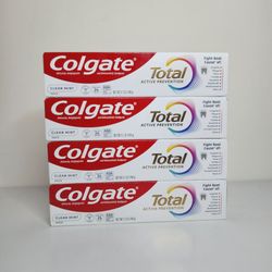 4 Colgate Toothpaste Clean Mint 5.1oz