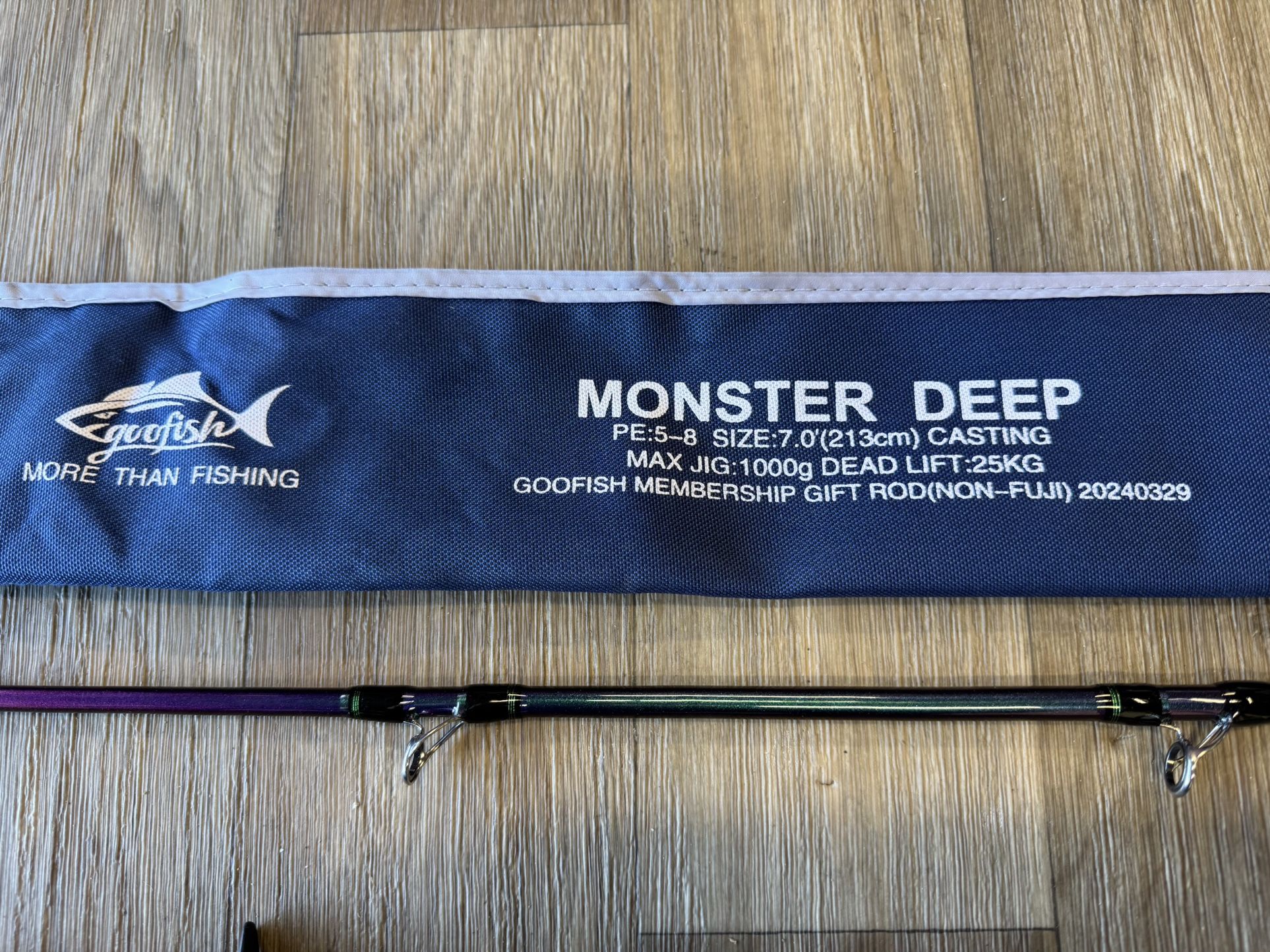 Goofish Heavy SPJ Jigging Rod Fishing