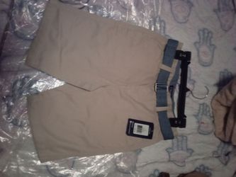 Chaps khaki shorts size 10 boys