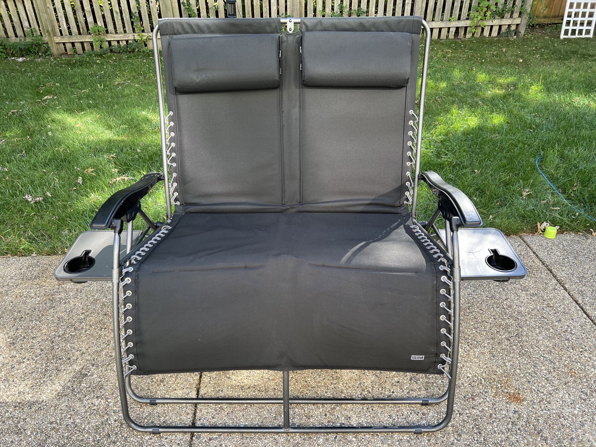 New Double Zero Gravity Lounger Love Seat