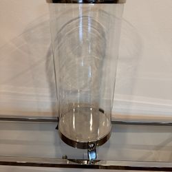 Tall Glass Case/candle Holder