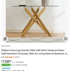 console table