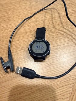 Garmin GPS Running Watch with Charging Cable