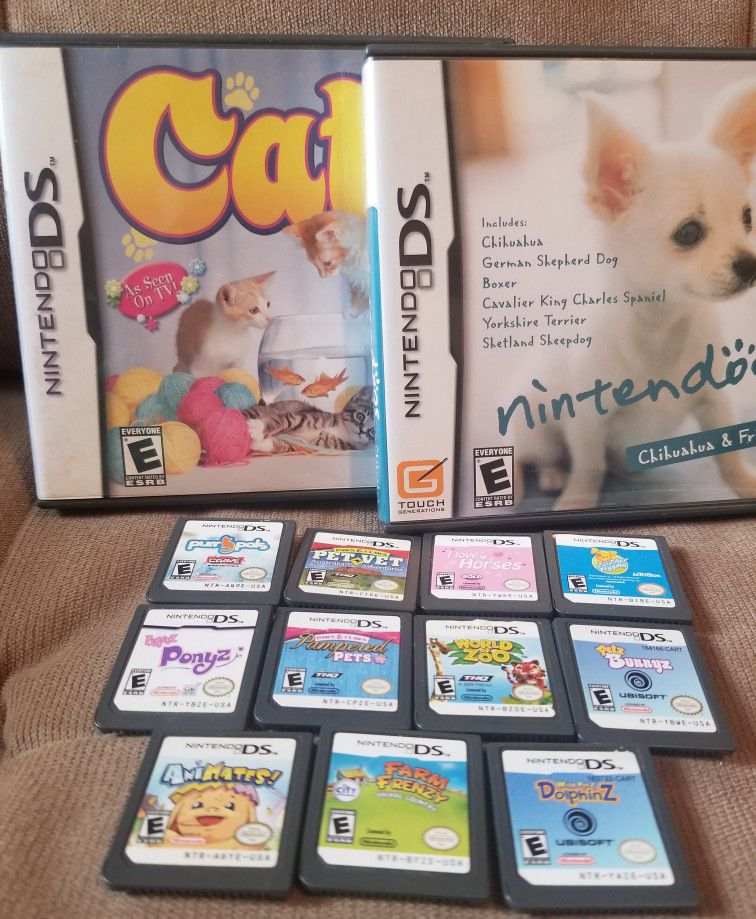 opfindelse Agurk Email Virtual Pet Games for Nintendo DS & 3DS - Lot of 13 for Sale in Mount  Vernon, NY - OfferUp